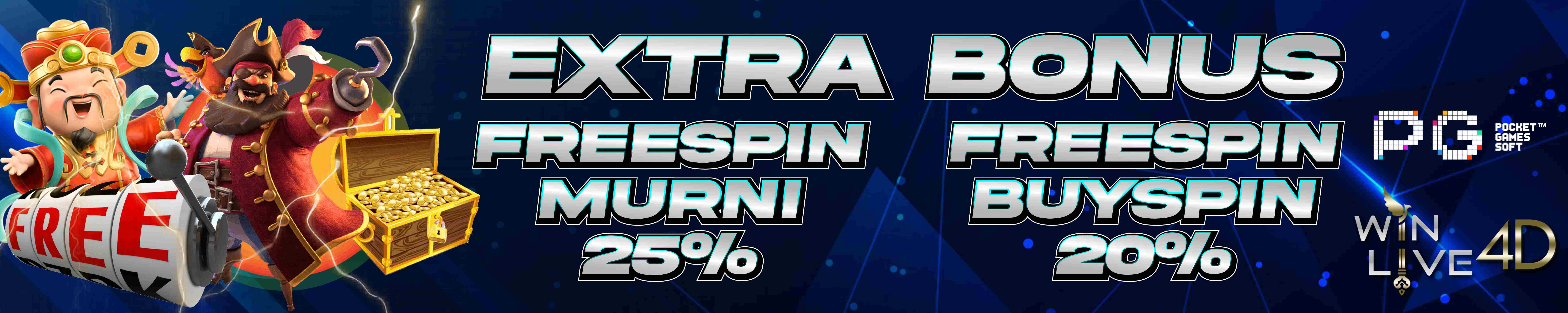 BONUS FREESPIN PGS OFT